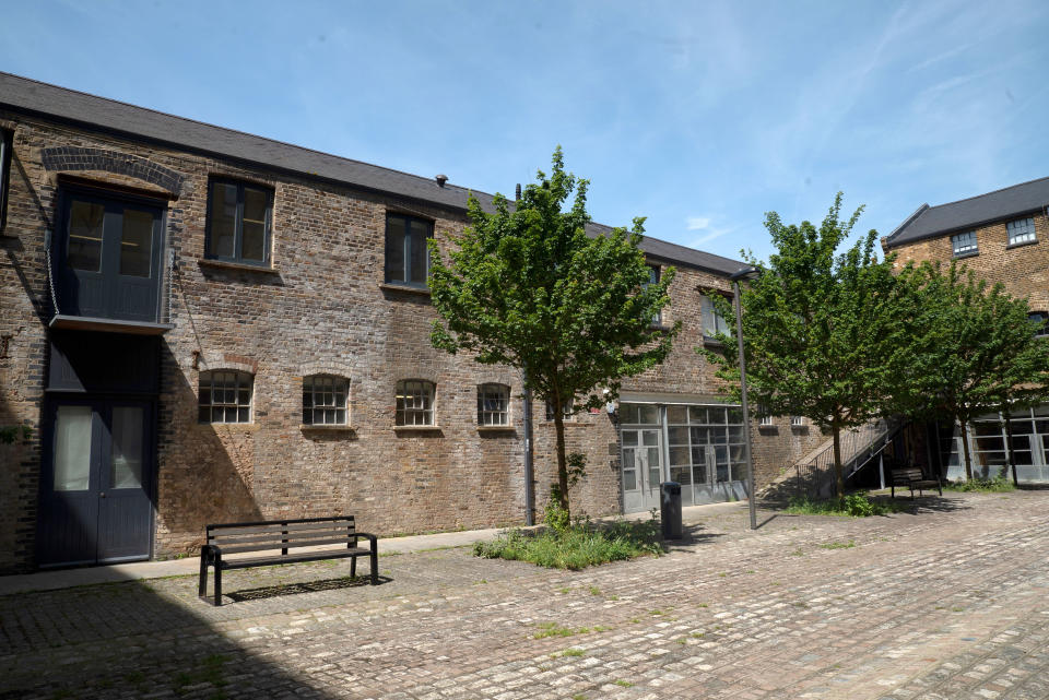 The Sarabande building and courtyard in north London. - Credit: Courtesy image