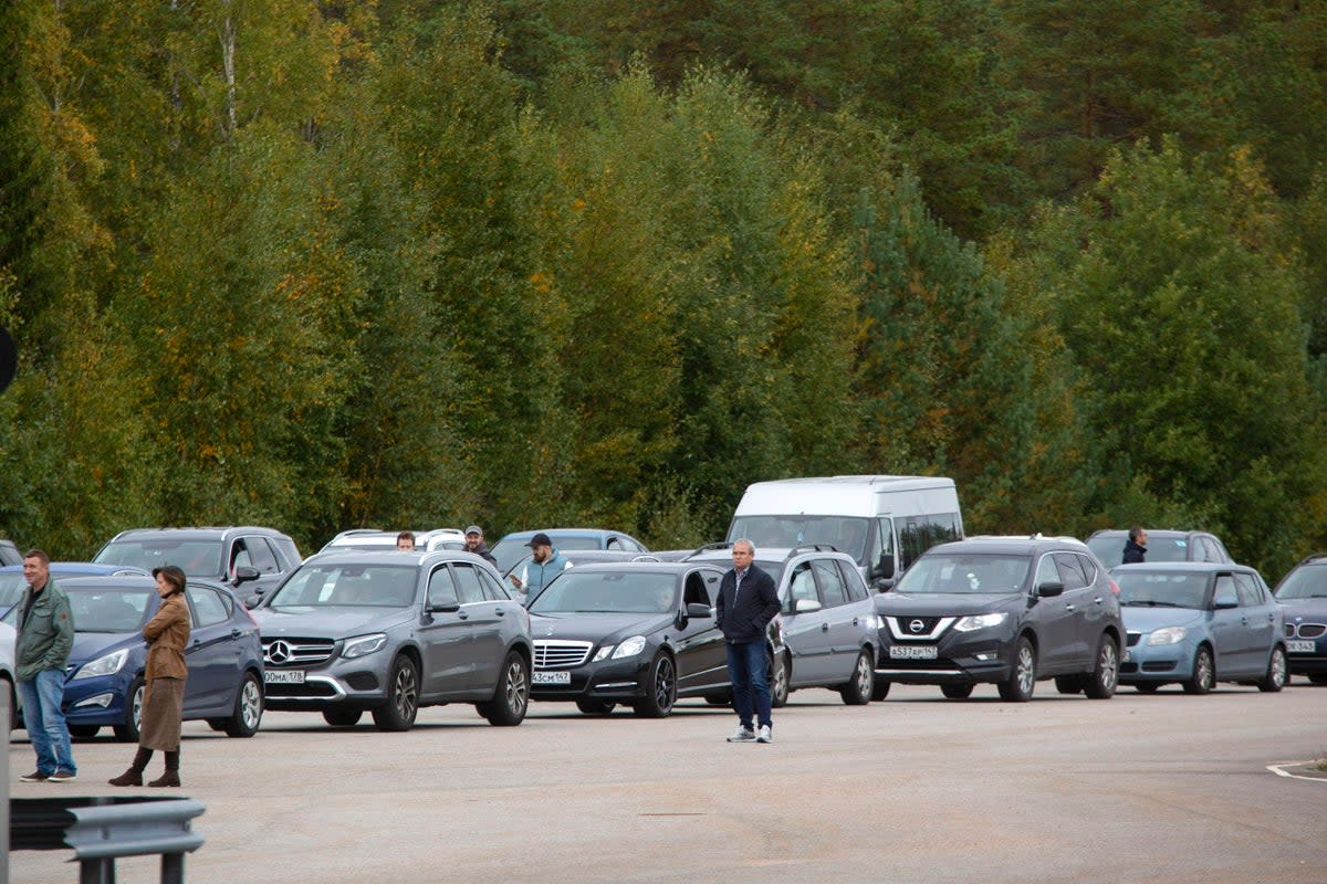 RUSIA-RESERVISTAS-ÉXODO (AP)