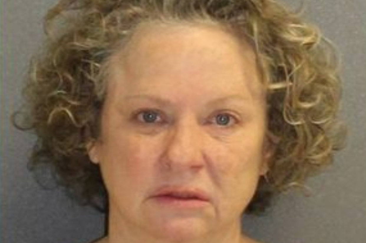 Julie Edwards allegedly told a black deputy in Deland, Fla. that the KKK would burn a cross on his property. (Photo: Volusia County Sheriff’s Office)