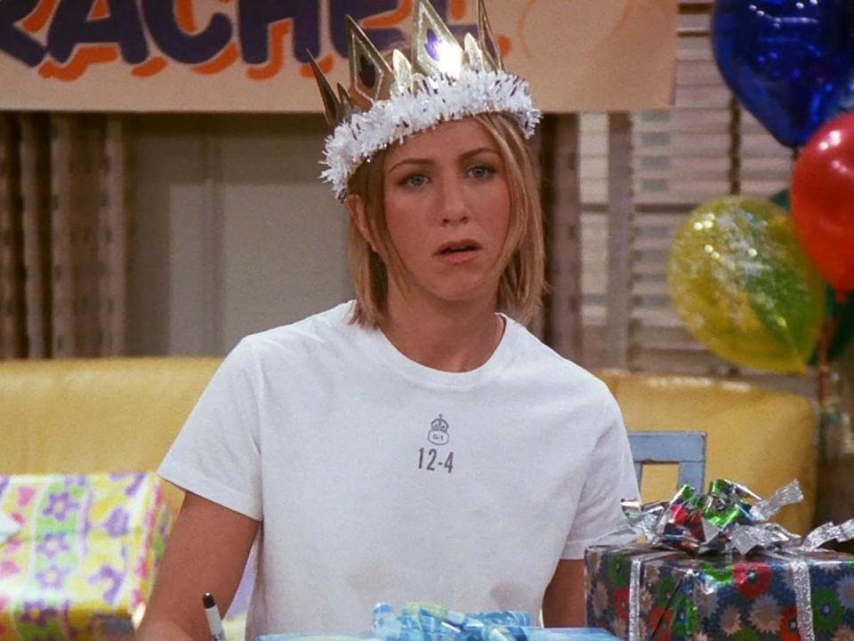 Rachel, interpretada por Jennifer Aniston, cumple 30 años en ‘Friends’ (Warner Bros Television)