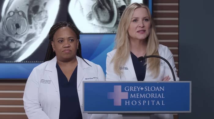 Screenshot from "Grey's Anatomy"