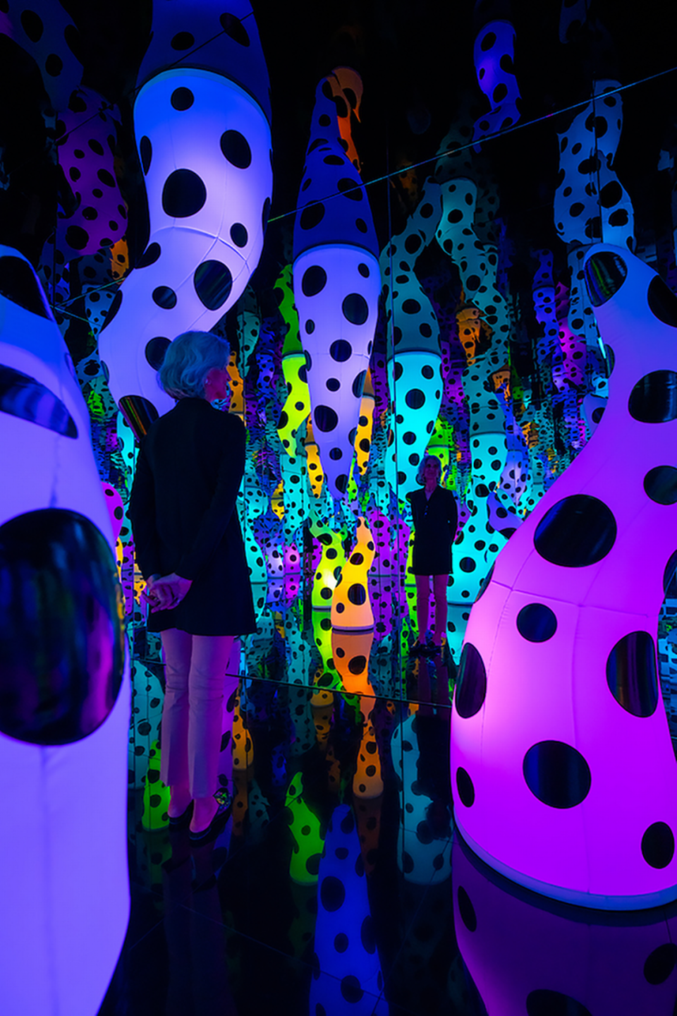 Exhibición “Yayoi Kusama: Love is calling”, en el Pérez Art Museum Miami (PAMM).