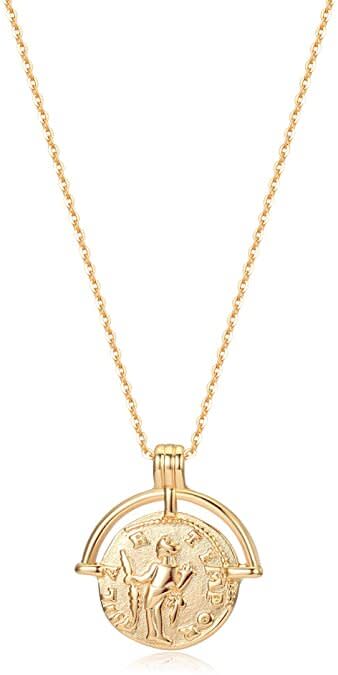 amazon gold coin necklace