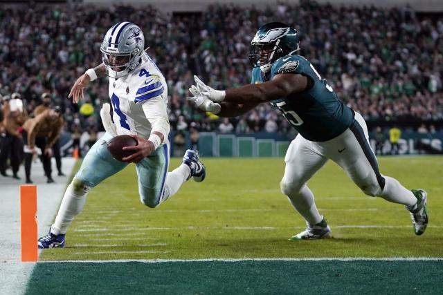 Dak Prescott and the Cowboys are set up for their rematch with the Eagles.  But first, a short break