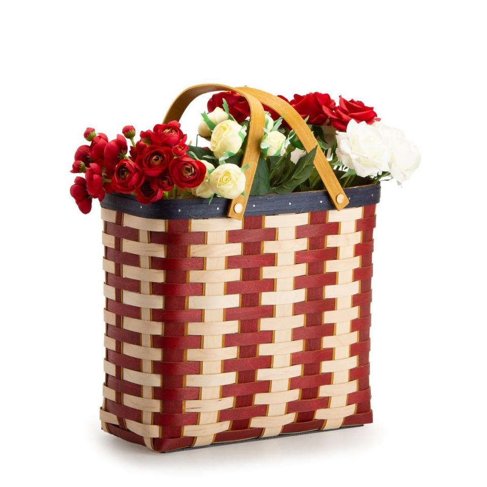 <p>longaberger.com</p><p><strong>$158.00</strong></p><p><a href="https://longaberger.com/products/americana-tall-tote-basket-and-protector-set" rel="nofollow noopener" target="_blank" data-ylk="slk:Shop Now;elm:context_link;itc:0;sec:content-canvas" class="link ">Shop Now</a></p><p>From November 26 to November 30, Longaberger is offering 25% off site-wide and free shipping over $150. Bonus: They are offering a BOGO sale on their <a href="https://urldefense.com/v3/__https://nam04.safelinks.protection.outlook.com/?url=https%2A3A%2A2F%2A2Furldefense.com%2A2Fv3%2A2F__https%2A3A%2A2Fwine.longaberger.com%2A2F__%2A3B%21%21Ivohdkk%2117WB3pzJCRKZtTdIWF1F9mrLKE-YqTKbp6w2B7U6oCPRat4Fs5_C7EJGBrAh3lw%2A24&data=04%2A7C01%2A7CHope%2A40lividini.com%2A7Cbc1565b1d78947a5062c08d9a948be65%2A7C2005abcdc873471592abed4d3b234b86%2A7C0%2A7C0%2A7C637726952168504979%2A7CUnknown%2A7CTWFpbGZsb3d8eyJWIjoiMC4wLjAwMDAiLCJQIjoiV2luMzIiLCJBTiI6Ik1haWwiLCJXVCI6Mn0%2A3D%2A7C3000&sdata=h18h1Ku%2A2BTO0FxiaK7f8QGeVa6QXtlzTrfAlYlMhi9xQ%2A3D&reserved=0__" rel="nofollow noopener" target="_blank" data-ylk="slk:Wine Shop;elm:context_link;itc:0;sec:content-canvas" class="link ">Wine Shop</a>.</p>