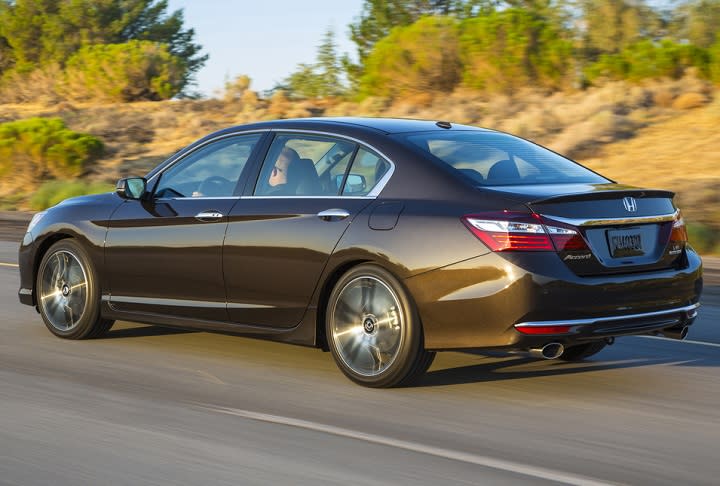 2017 Honda Accord Sedan Touring rear quarter left photo