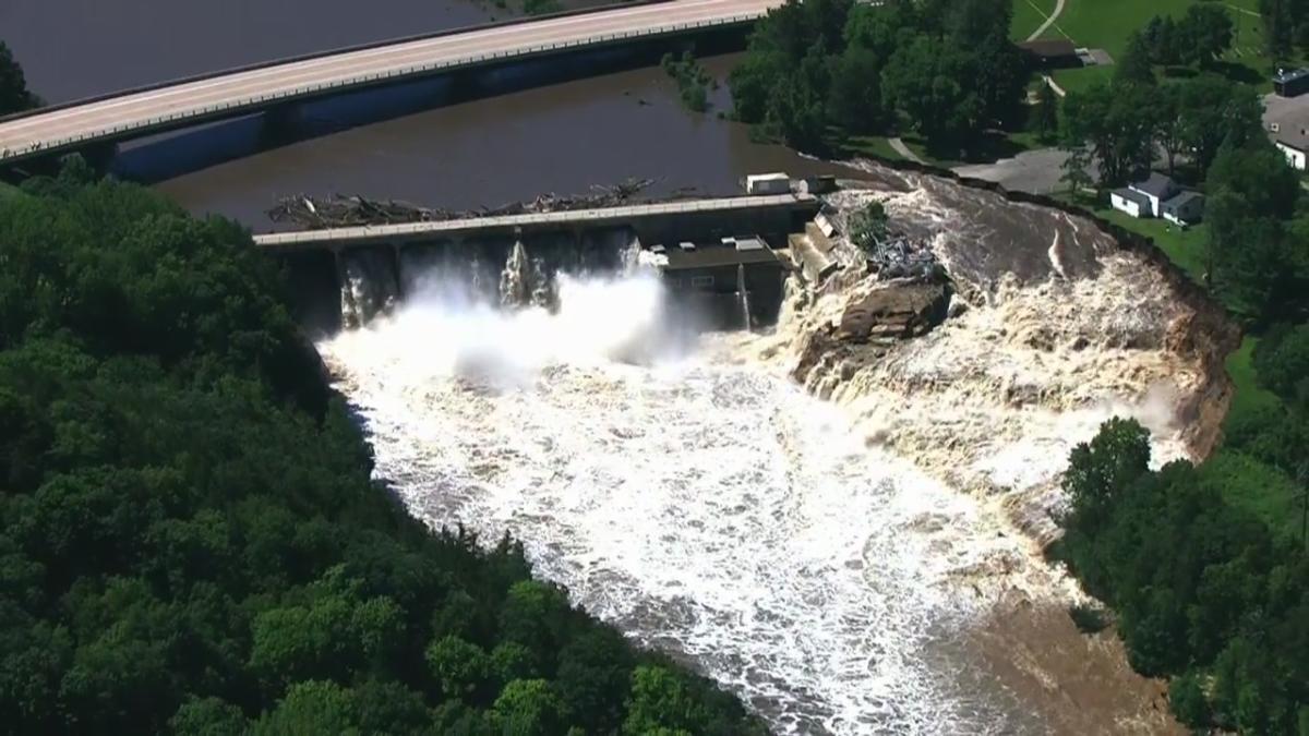 Rapidan dam failure