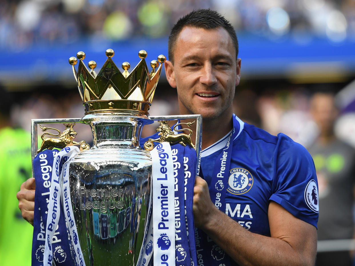 The winner of the John Terry award for services to being John Terry, in memory of the late John Terry: Getty
