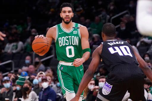 ▲塞爾蒂克Jayson Tatum。（圖／美聯社／達志影像）