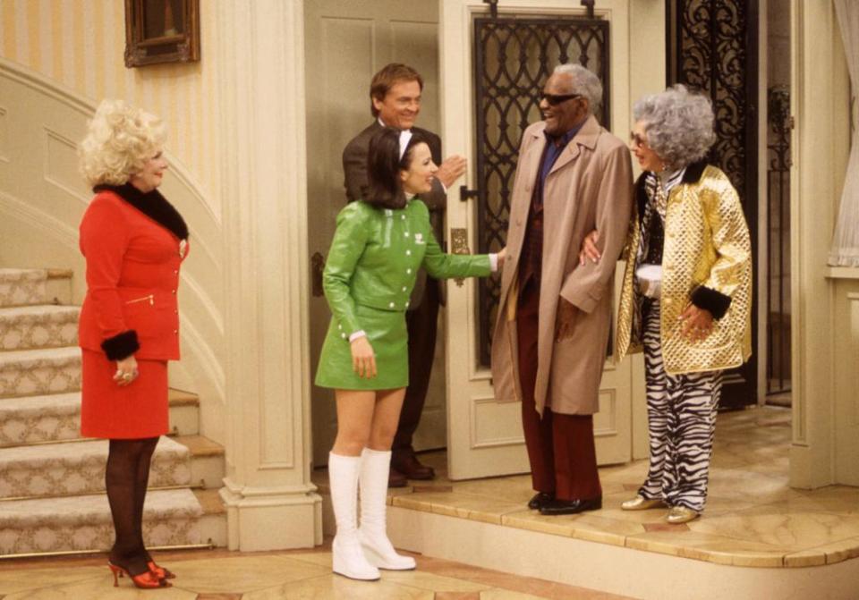 ‘Odd casting choices were often acknowledged point blank’: Ray Charles in The Nanny.