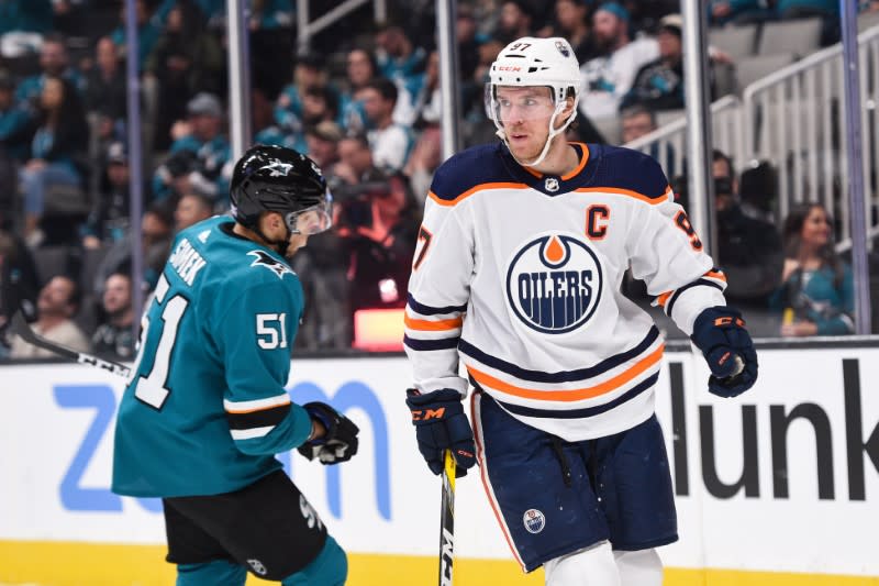 NHL: Edmonton Oilers at San Jose Sharks