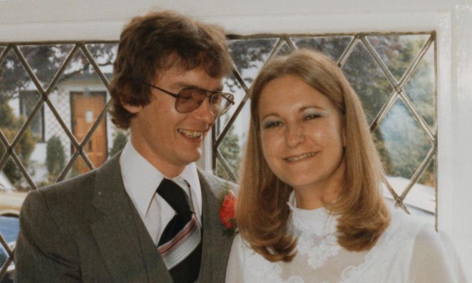 Sally Challen pictured with her husband, Richard, from The Case of Sally Challen.