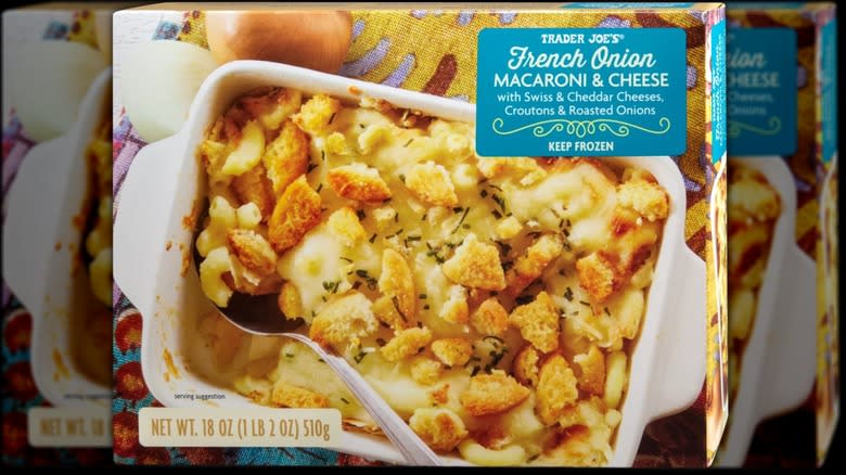 Box of macaroni and cheese