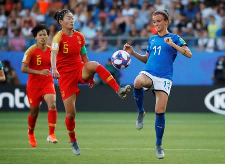 Women's World Cup - Round of 16 - Italy v China