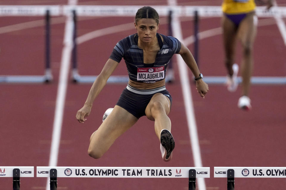 Image: Sydney McLaughlin (Ashley Landis / AP)