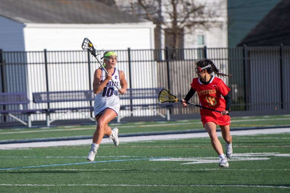 Brooke Delara, an Olentangy Orange graduate, had 79 goals and 88 assists this season and is first in program history with 389 career points.