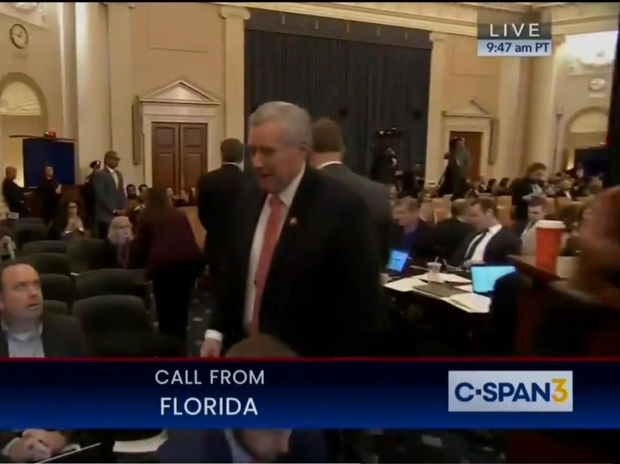 Monty from Florida takes to the airwaves on C-Span: C-Span / Screengrab