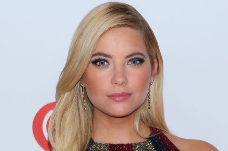 Ashley Benson attends the iHeartRadio Music Festival in 2015. File Photo by James Atoa/UPI