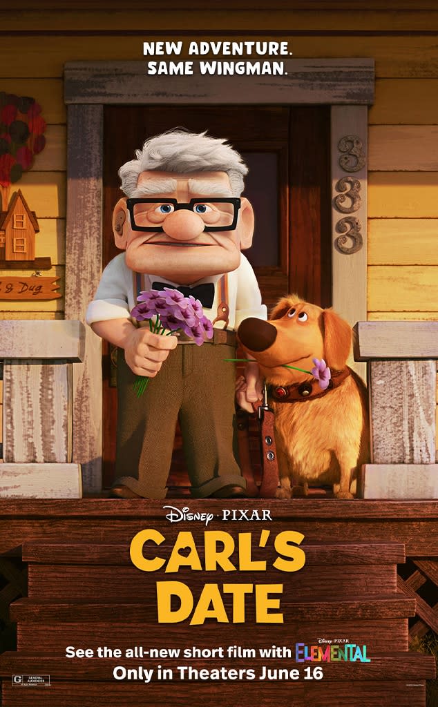 Carl's Date, animated short, poster, 