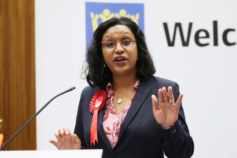 Labour MP and chair of an APPG focusing on sickle cell, Janet Daby, said the number of specialist nurses is ‘insufficient’ (PA)