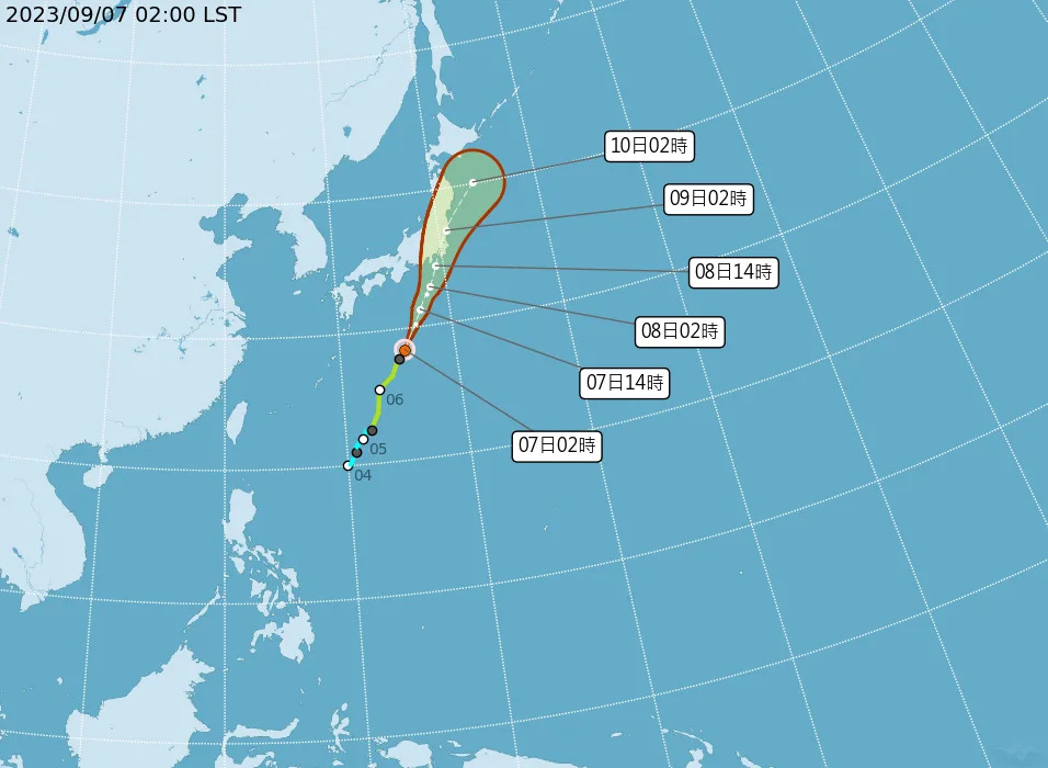 （圖取自中央氣象局網站）