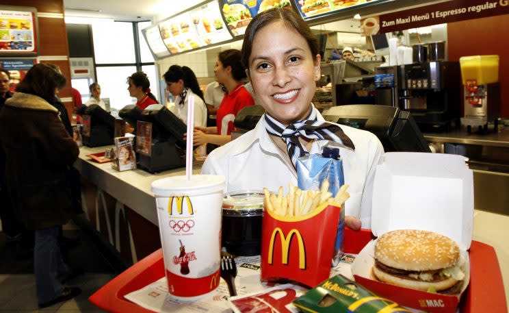 McDonald's sorgt mit einem neuen Produkt derzeit in München für Furore. (Bild: ddp)