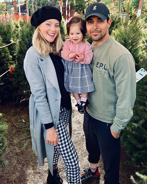 ncis wilmer valderramawith fiance and daughter