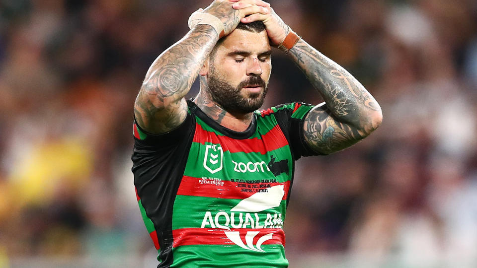 Adam Reynolds will be a difficult man to replace at South Sydney, coach Wayne Bennett says. (Photo by Chris Hyde/Getty Images)