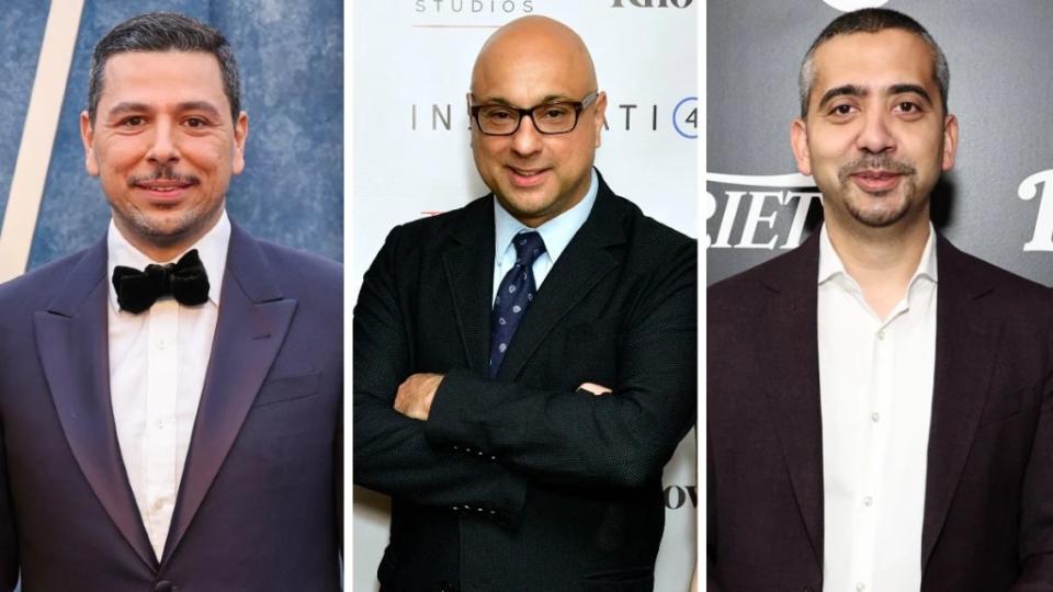 Ayman Mohyeldin, Ali Velshi and Mehdi Hasan