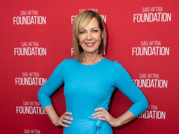 Actress Allison Janney attends SAG-AFTRA Foundation Conversations presents "Troop Zero" at SAG-AFTRA Foundation Screening Room on February 04, 2020 in Los Angeles, California.