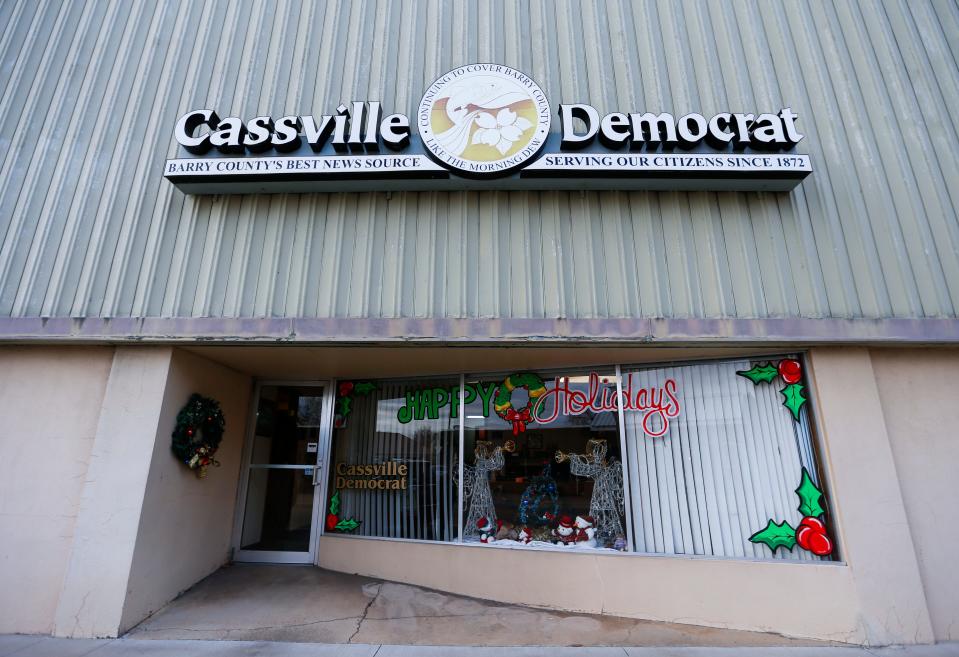 The 151-year-old Cassville Democrat will have new owners on Jan. 1st after Jordan and Kyle Troutman bought the newspaper from CherryRoad Media.