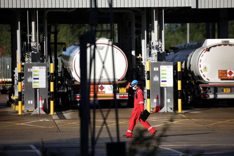 Buncefield oil depot in Hemel Hempstead