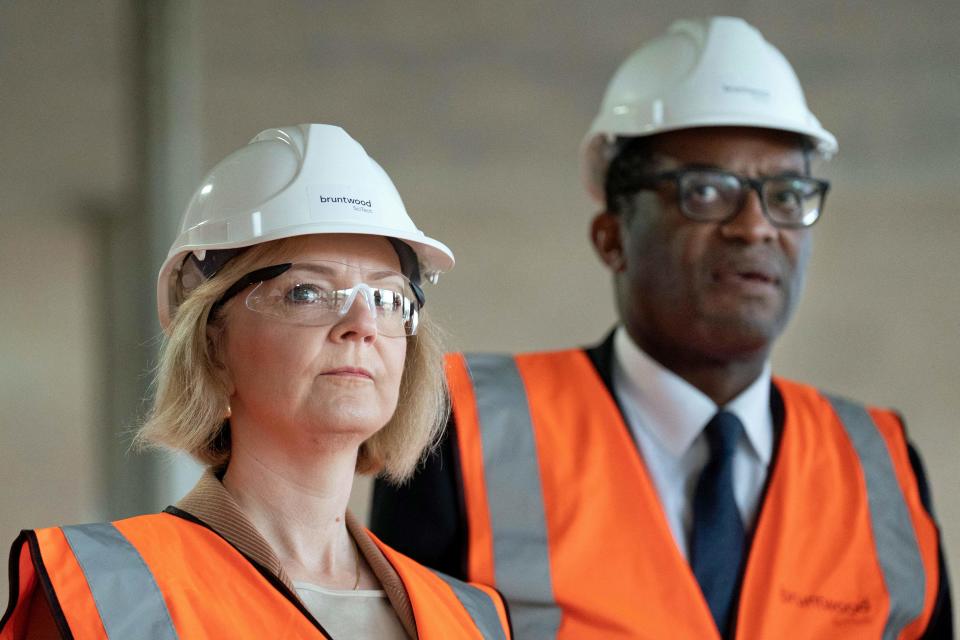 Liz Truss and chancellor Kwasi Kwarteng have been criticised by MPs from their own party. (Stefan Rousseau/AFP/Getty)