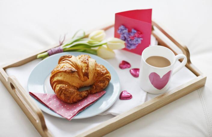 <p>Whip up a delicious breakfast spread on Valentine's Day and enjoy it lounging in bed. It will be a nice change of pace from the usual morning hustle and bustle.</p><p><a class="link " href="https://www.amazon.com/Bamboo-Foldable-Breakfast-Working-Pipishell/dp/B088K4X3YJ/ref=sr_1_4?qid=1640188080&refinements=p_85%3A2470955011&rnid=2470954011&rps=1&s=kitchen&sr=1-4&tag=syn-yahoo-20&ascsubtag=%5Bartid%7C10050.g.5119%5Bsrc%7Cyahoo-us" rel="nofollow noopener" target="_blank" data-ylk="slk:Shop Now;elm:context_link;itc:0">Shop Now</a></p>