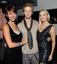 TORONTO, ON - SEPTEMBER 14: Actors Gretchen Lodge, Johnny Lewis and Alexandra Holden attend "Lovely Molly" Pre-Screening Cocktail Reception at TIFF Bell Lightbox on September 14, 2011 in Toronto, Canada. (Photo by Clinton Gilders/Getty Images)