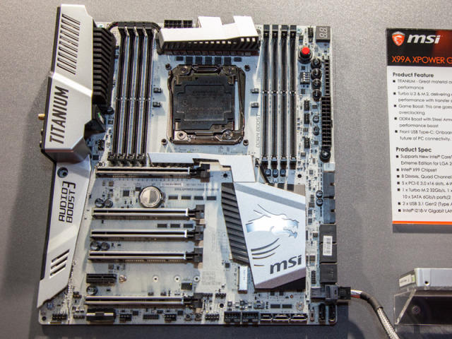 Msi Xxxvideo - These are the 10 latest MSI motherboards seen at Computex Taipei 2016
