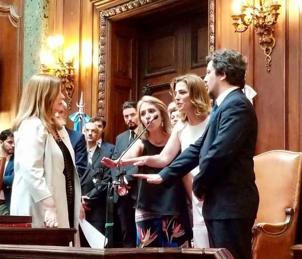 La Legislatura porteña ofreció velar a la diputada del frente que conduce Martín Lousteau. Foto: LN