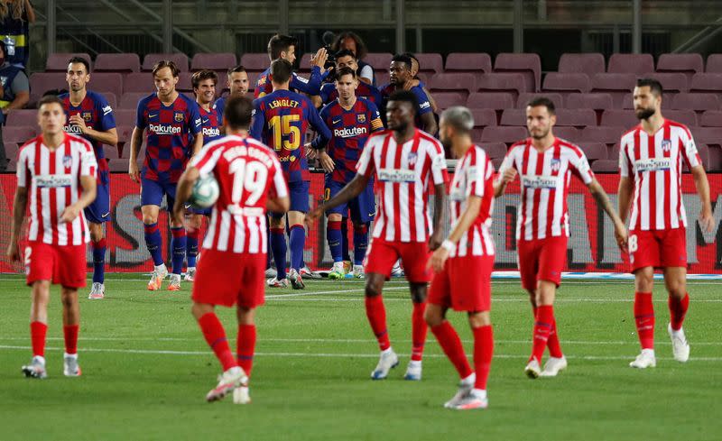 La Liga Santander - FC Barcelona v Atletico Madrid