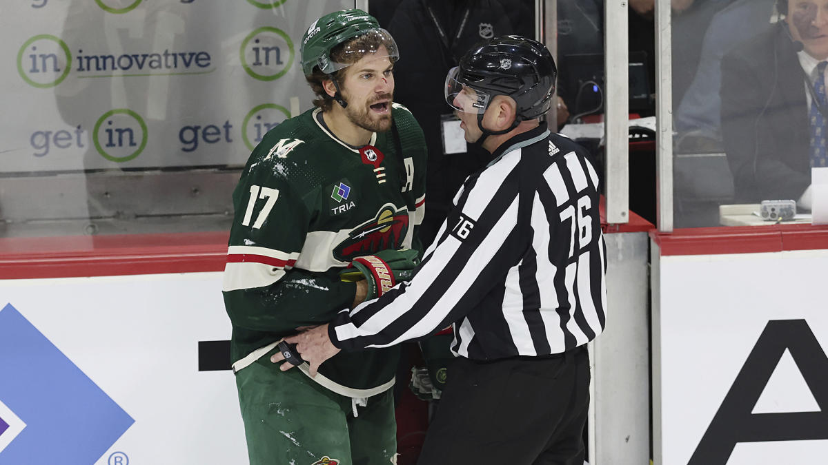 Marcos Foligno van Wild zet scheidsrechters af na “bulls***”-calls