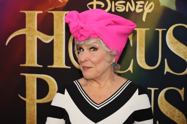 Bette Midler attends the premiere of Disney's 