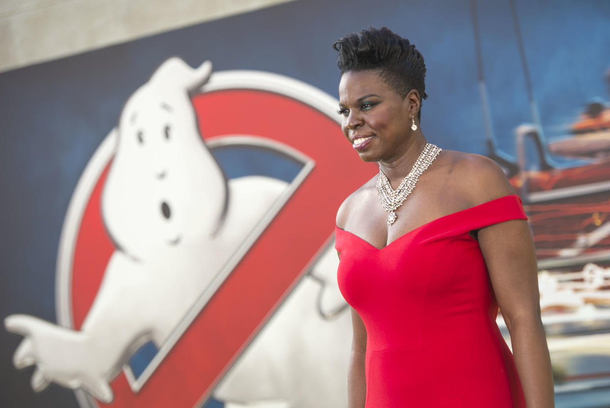 La actriz Leslie Jones asiste al estreno de 