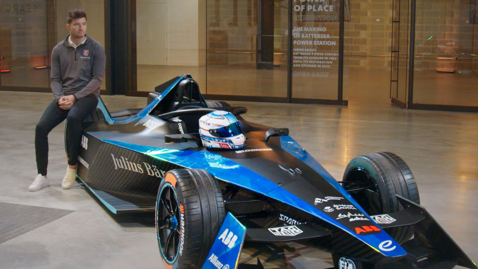 The Apprentice Formual-E car