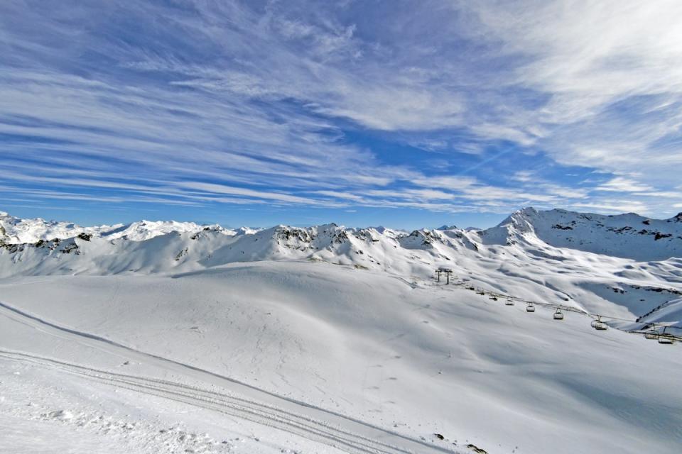 The Grande Motte in Tignes is a glacier with a peak at3,656m (Getty Images/iStockphoto)