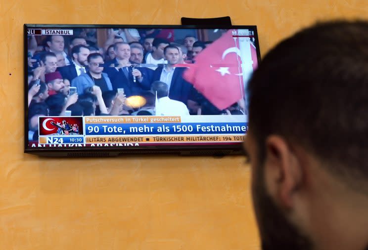 Neue Idee: Ein TV-Sender für Deutschtürken (Bild: dpa)