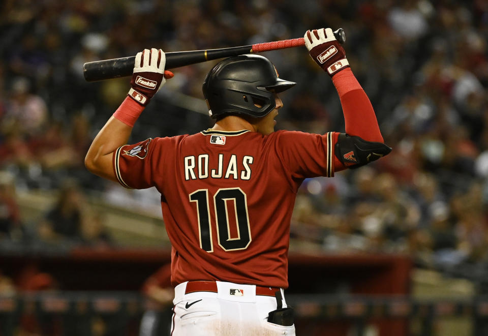 Josh Rojas with the Diamondbacks.