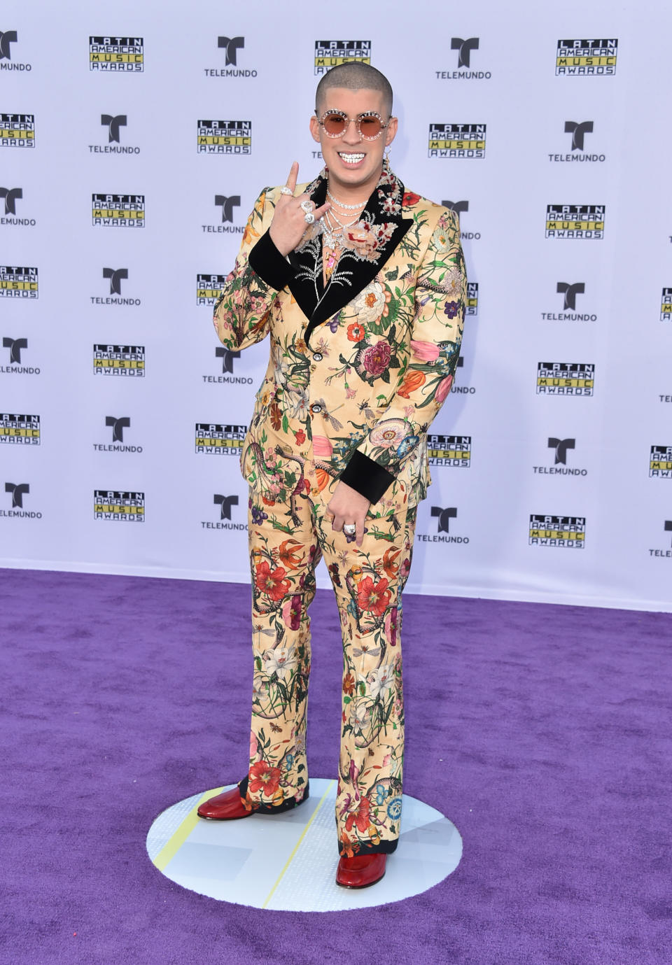 Bad Bunny en el Teatro de Dolby en Hollywood, CA en 2017 -- (Photo by: Alberto Rodriguez/Telemundo/NBCU Photo Bank/NBCUniversal via Getty Images)