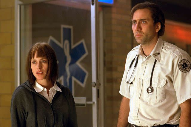 Everett Collection Patricia Arquette and Nicolas Cage in 'Bringing Out the Dead'