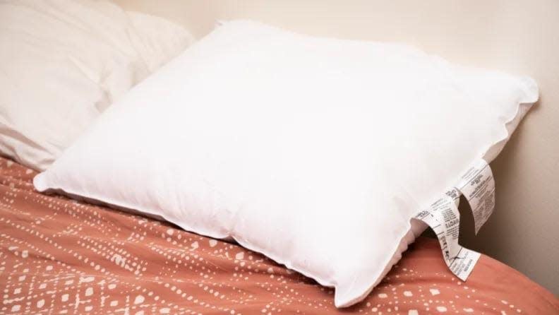 The Amazon Basics Down-alternative pillows are a great, affordable option no matter which way you sleep.