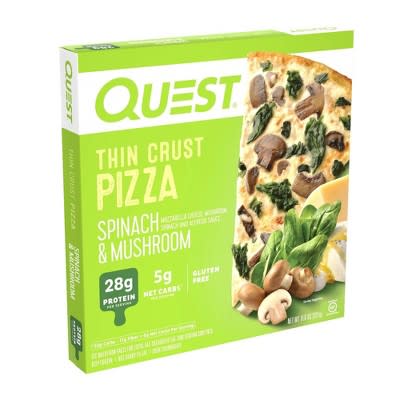 4) Thin-Crust Spinach and Mushroom Frozen Pizza