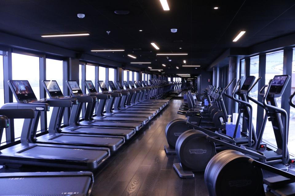 Virgin Voyages cardio room 2